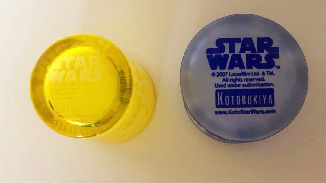 レア　STAR WARS 切子グラス　R2-D2 & C-3PO スターウォーズ