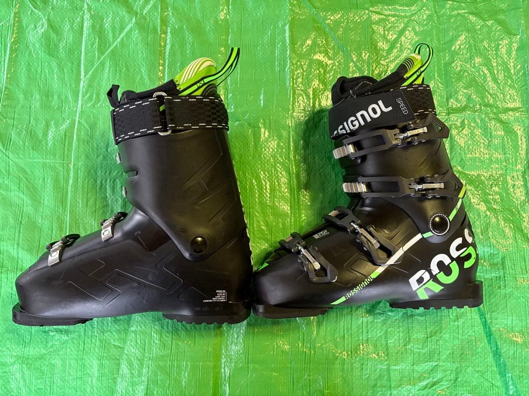 ROSSIGNOL スキー ブーツ ブラック/グリーン