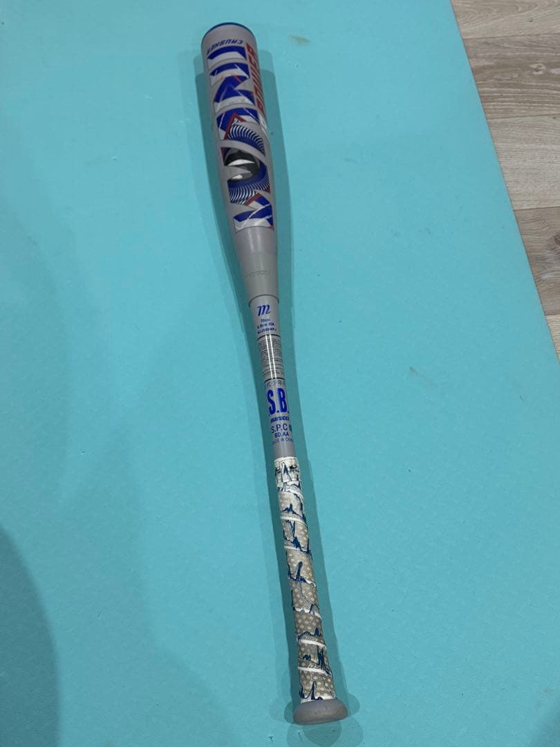 ワニクラッシャー78cm Marucci 青ワニ SB バットとケースセット