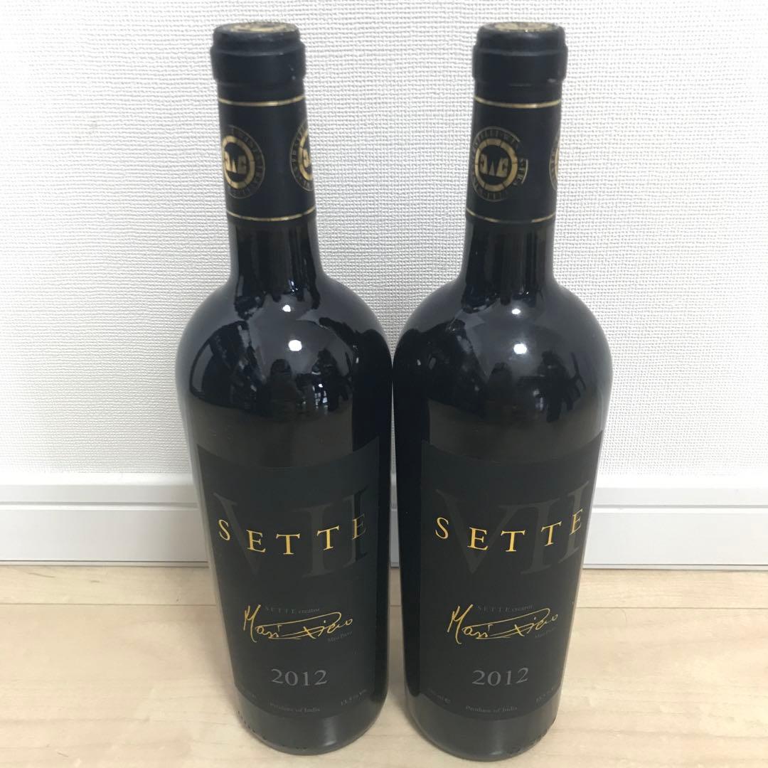 【未開封2本セット】カベルネソービニヨンとサンジョベーゼのインドワイン（赤）