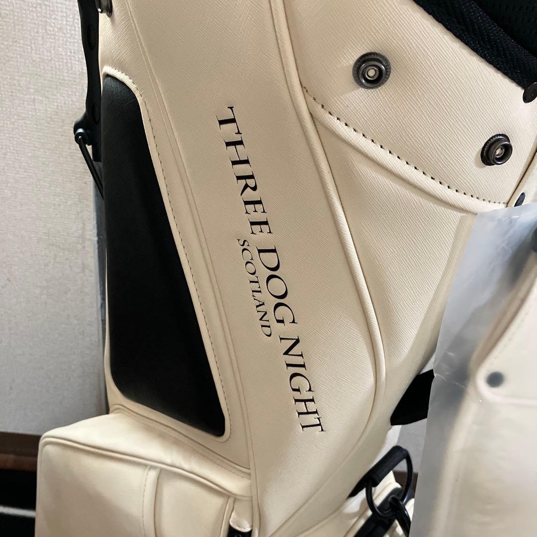 即日発送 新品 TDN GOLF スコットランド発 スタンドバッグ オフホワイト