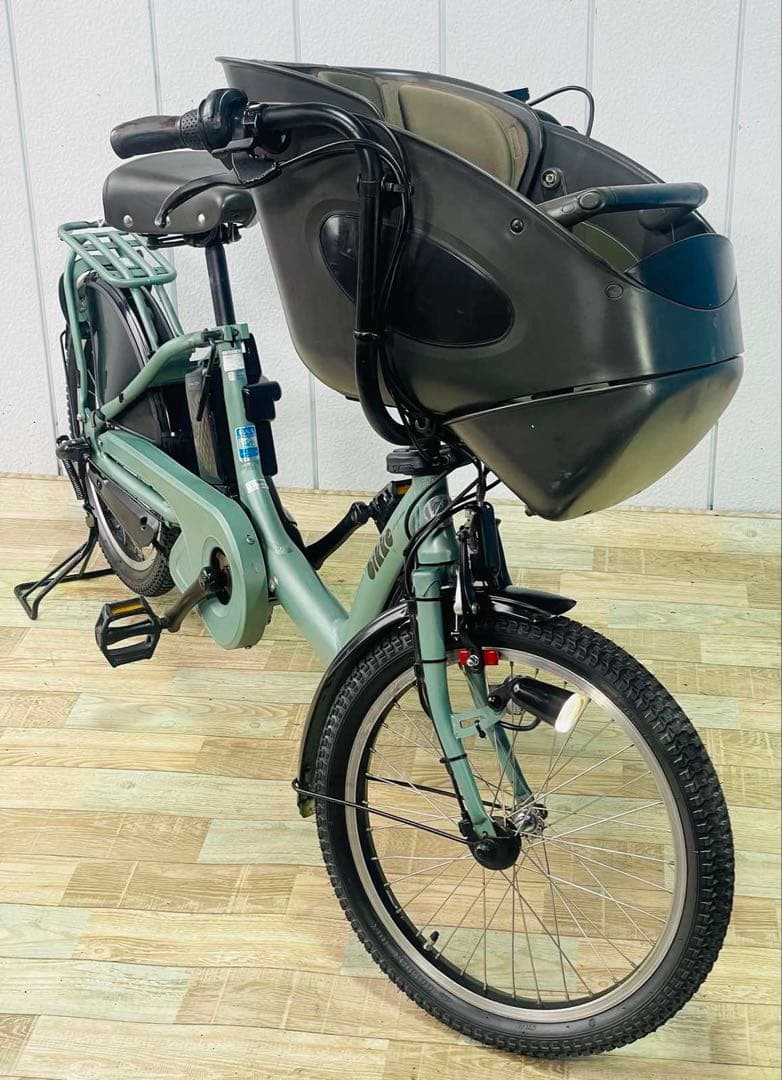 3235ブリヂストン12アンペア 20インチ子供乗せ電動アシスト自転車