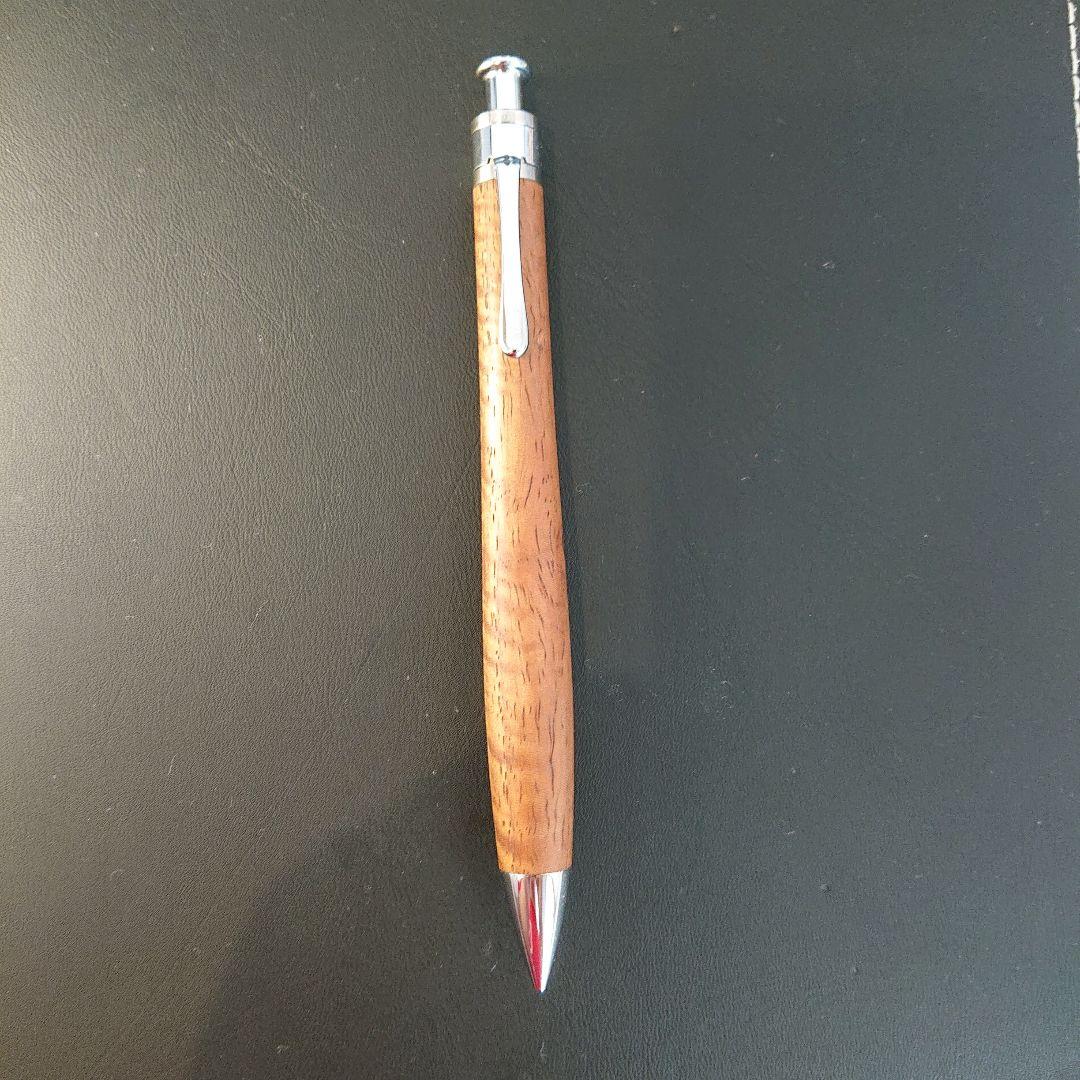 工房楔 ペンシル楔(シャープペン)花梨縮杢.虎杢