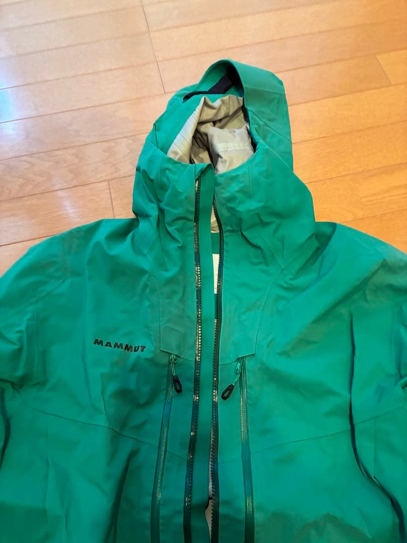 マムート　ハードシェルジャケット　バックカントリー　mammut スキーウエア
