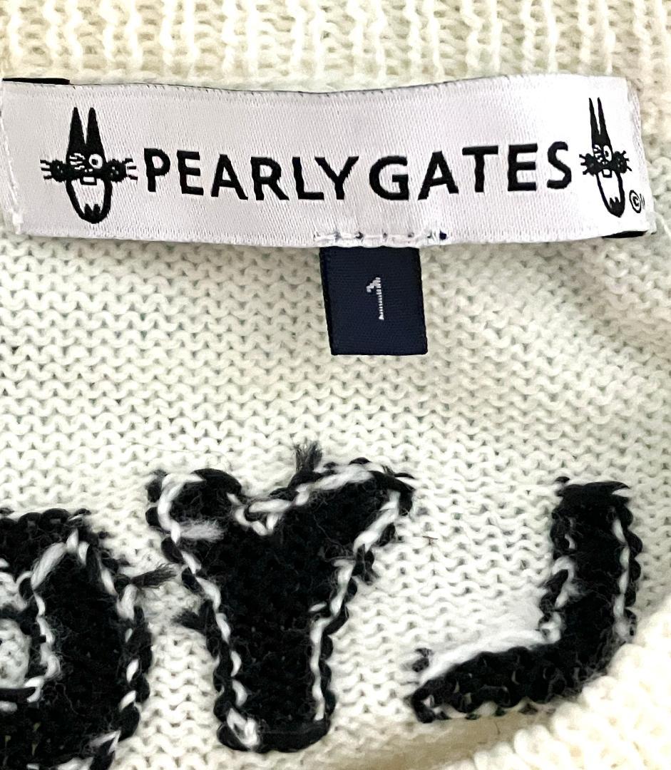 【24時間以内/匿名配送】美品 パーリーゲイツ ニャロメ サイズ1 ニット