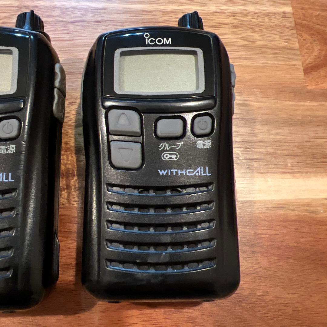 【通電確認済】ICOM 小型トランシーバー IC-4100 4台セット