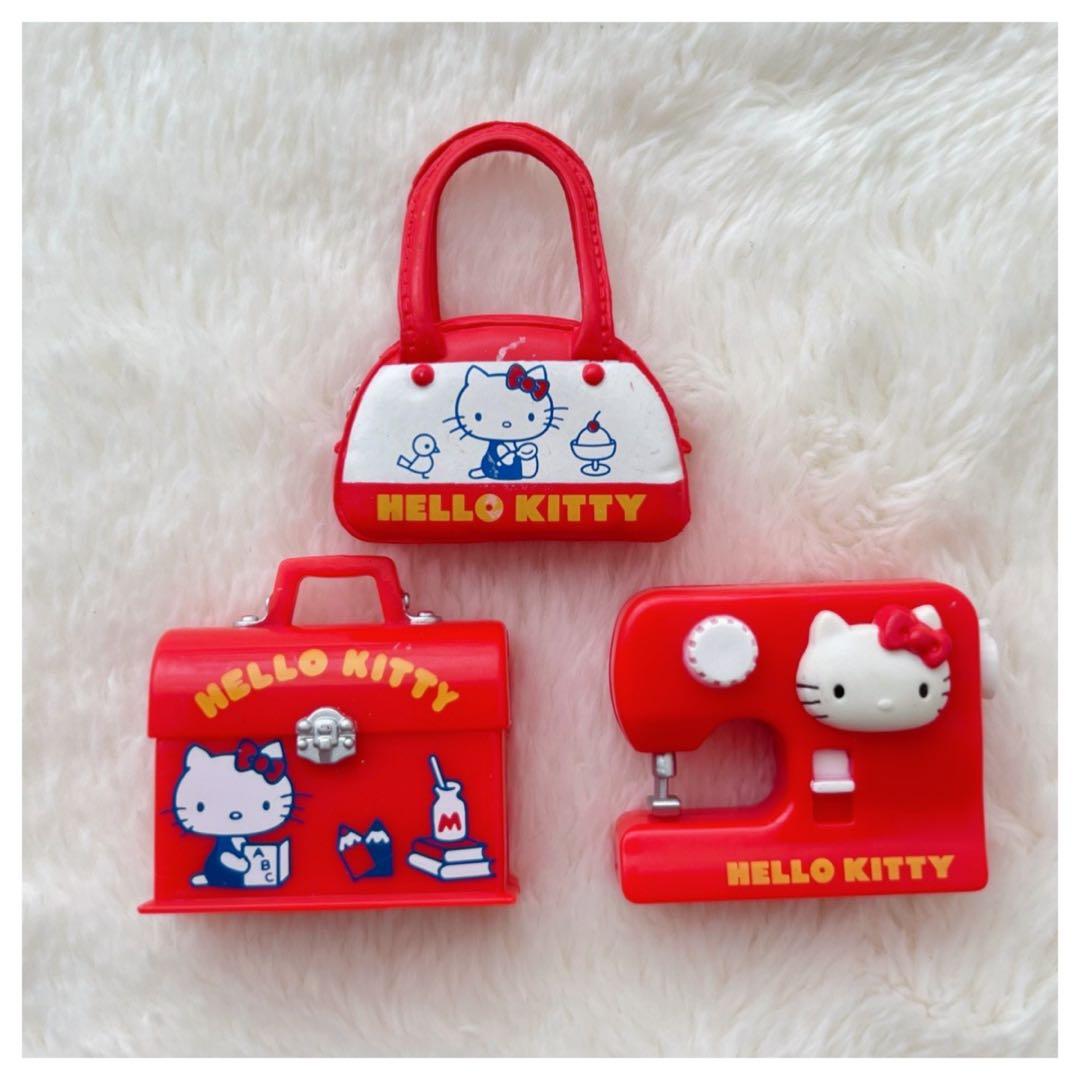 平成レトロ 激レア ハローキティ ミニチュア マグネット 3個セット