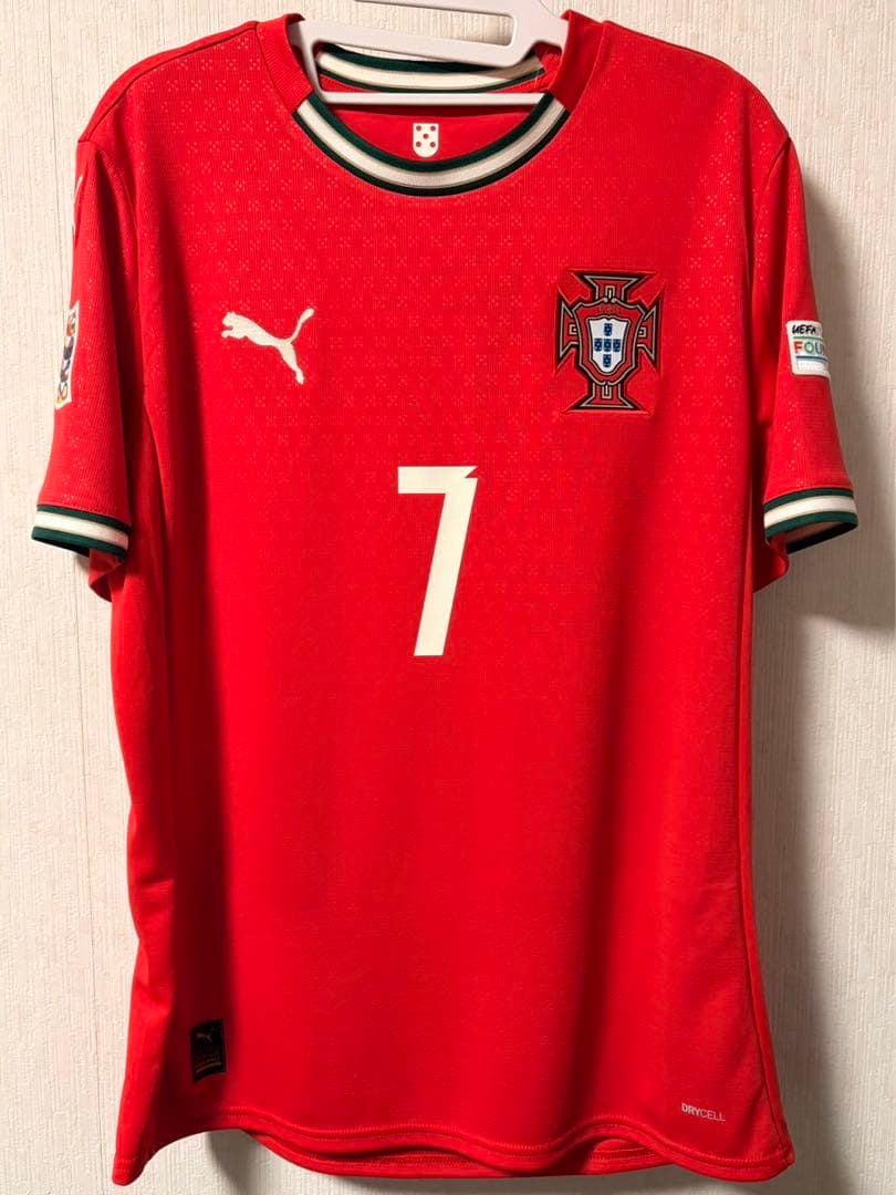 正規品　クリスティアーノロナウド　2025 ポルトガル代表　ユニフォームレプリカ