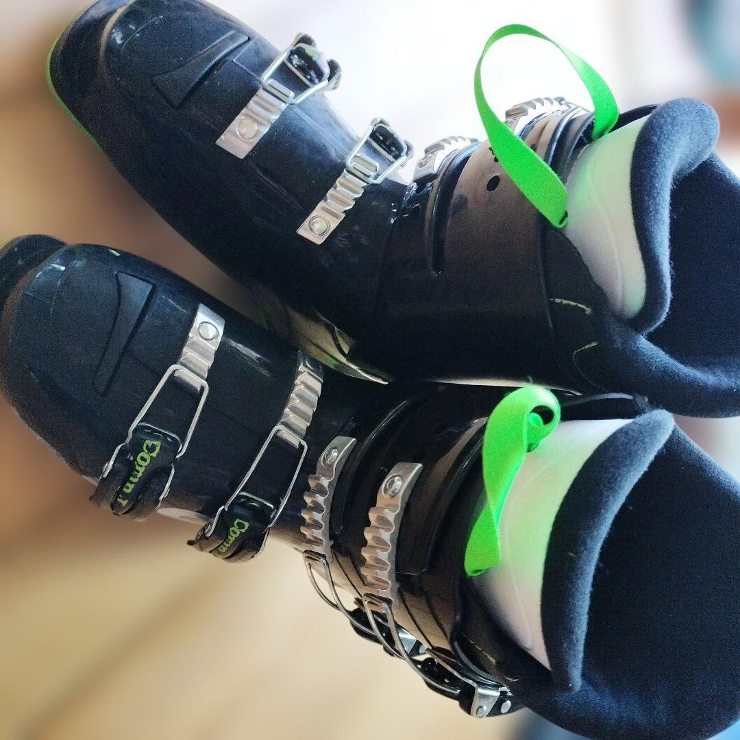 HEAD MONSTER スキー板 127cm ロシブーツ23.5cmセット