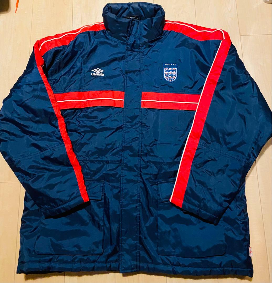 umbro アンブロ サッカーイングランド代表 中綿ナイロンジャケット