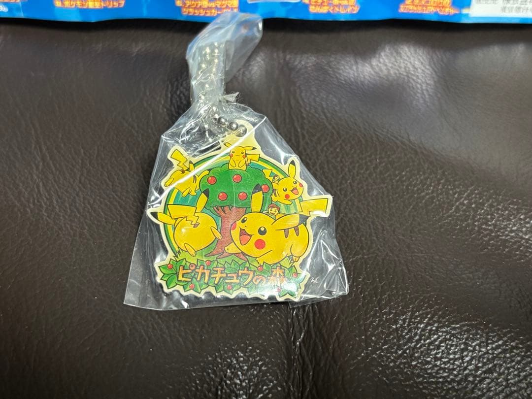 希少　激レア　ポケパーク　ピカチュウの森　メタルプレートキーチェーン　ポケモン