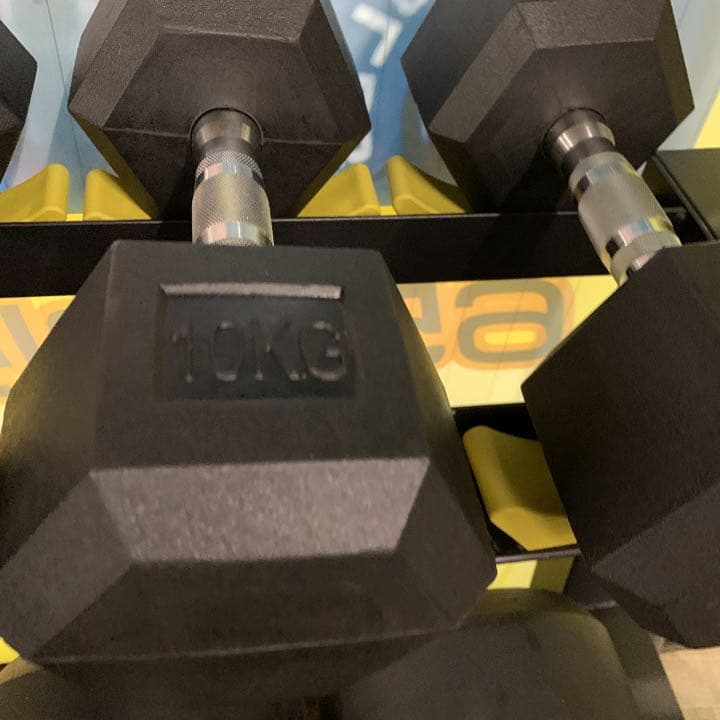 ヘックス  ラバーダンベル　55kg2個