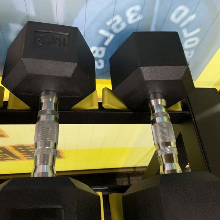 ヘックス  ラバーダンベル　55kg2個