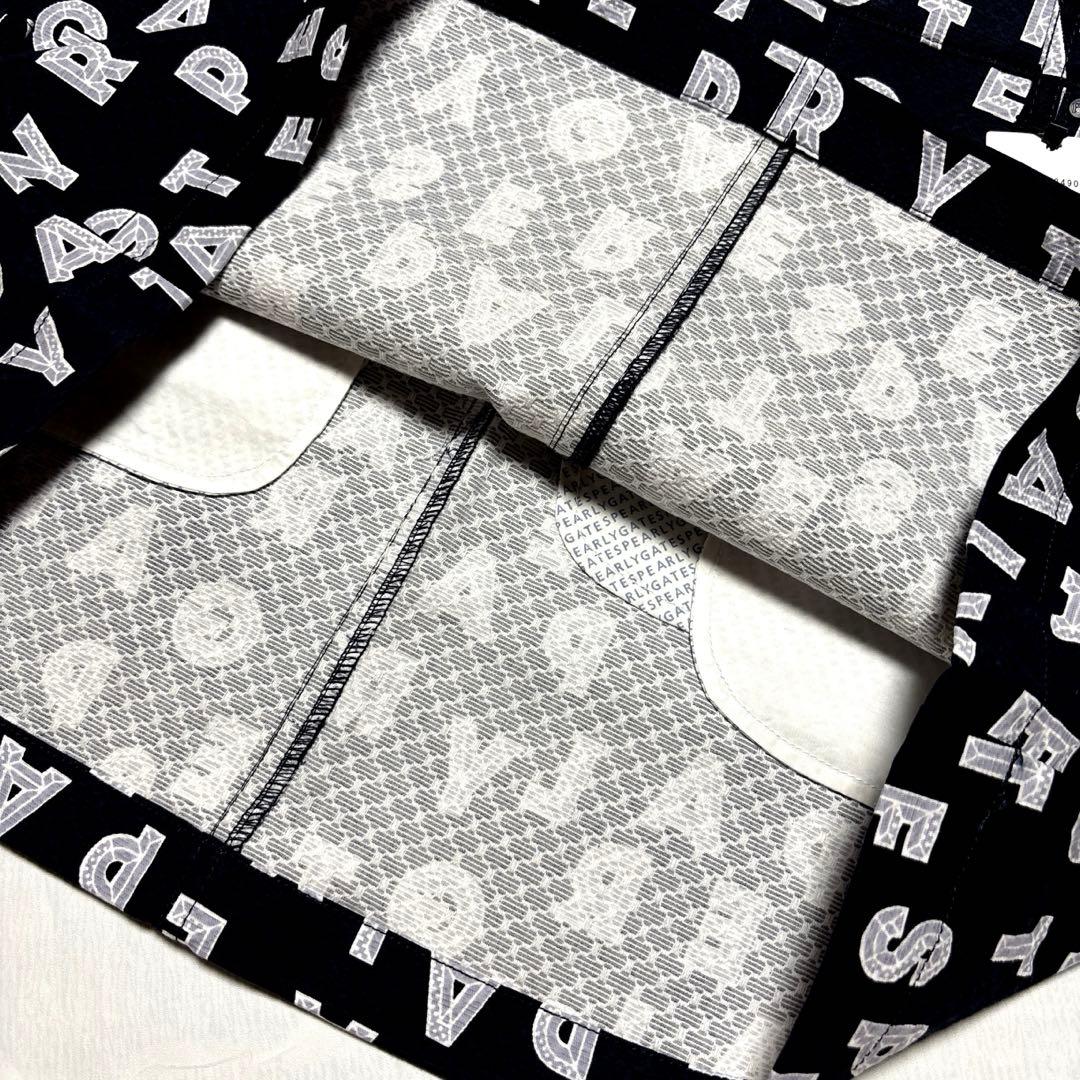 新品タグ付 パーリーゲイツ レディースゴルフウェア ストレッチスカート 総柄 M