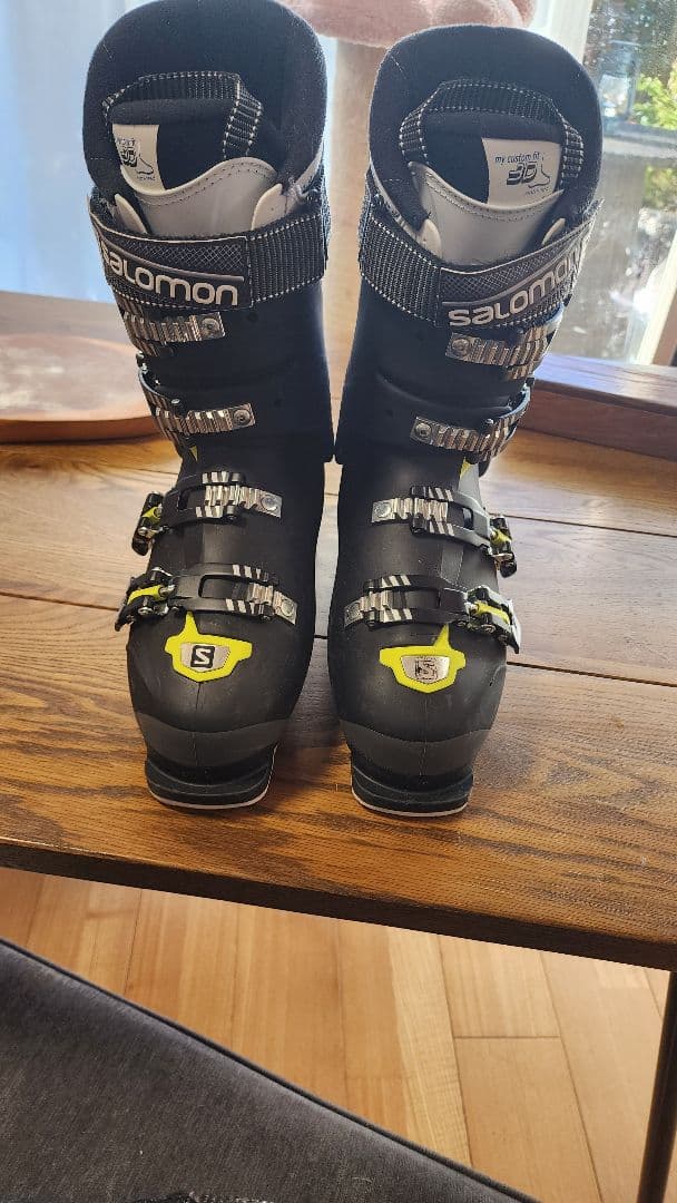 Salomon スキー靴 27 ブラック/イエロー