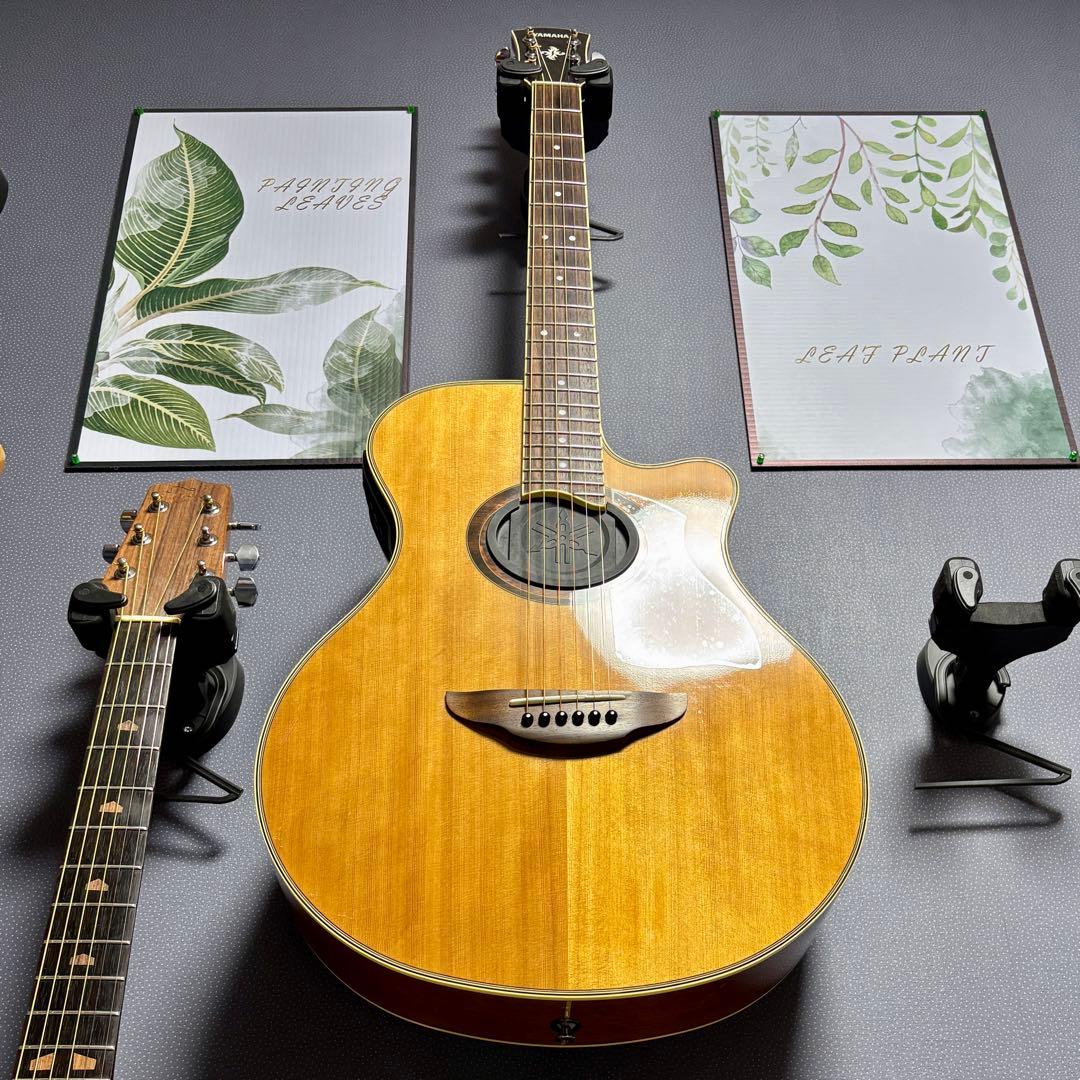 【美品】YAMAHA APX 700Ⅱ-NT エレアコ 弦高調整済み　ケース付