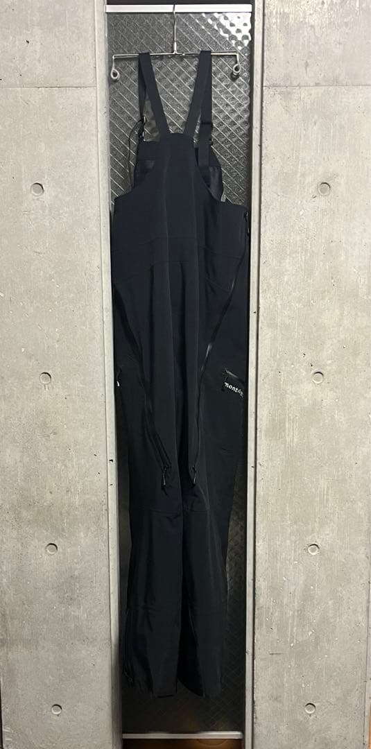 【Lサイズ】mont-bell パウダートラックビブ Men's