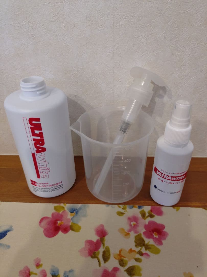 ウルトラホワイト《3.78リットル》詰め替え　 液体洗濯洗剤セット
