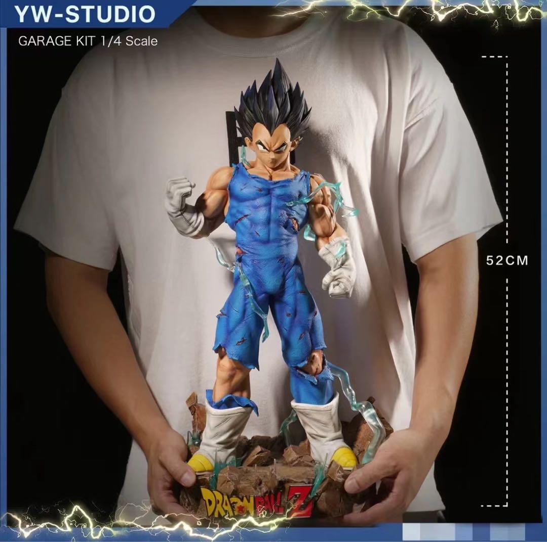 ドラゴンボール ベジータ ガレキ ガレージキット スタチュー X③④
