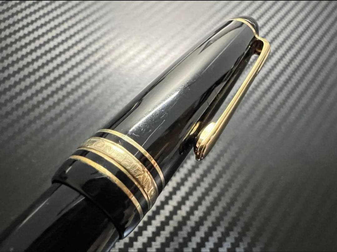 モンブラン マイスターシュテュック 146 万年筆 18C 全金 M 中字