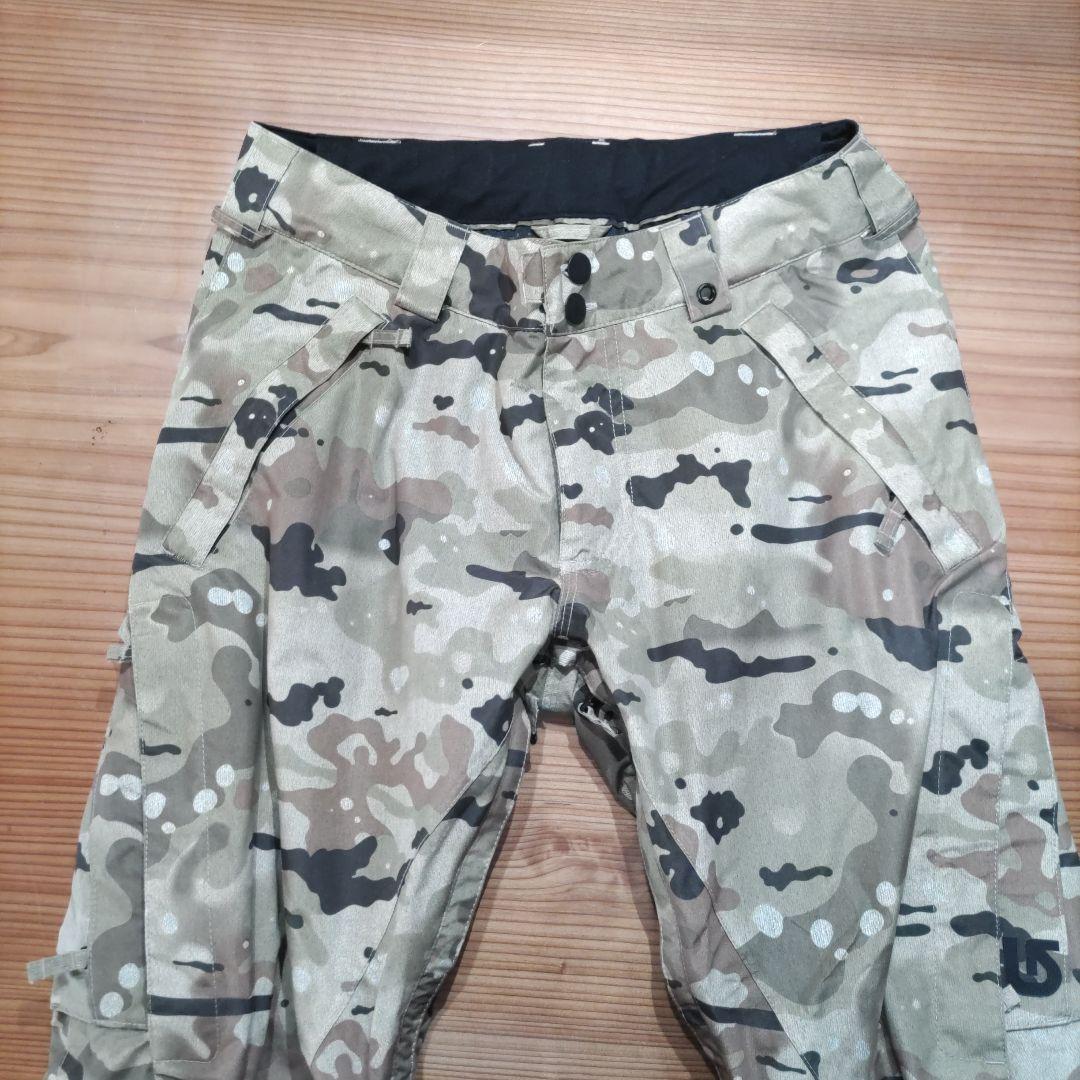 バートン BURTON　スノーボード　パンツ　カモフラ　メンズS　匿名