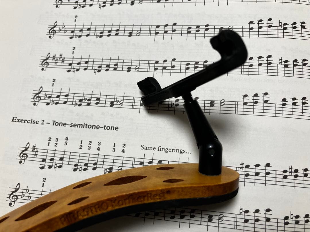 高級　バイオリン　肩当て　コルフカーレスト　美品