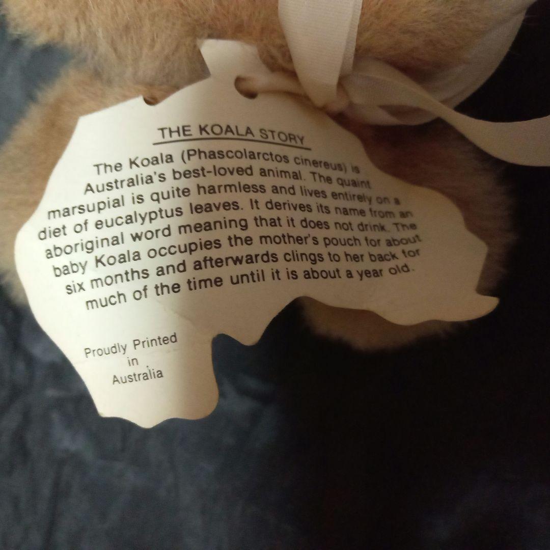 オーストラリア製 コアラぬいぐるみ