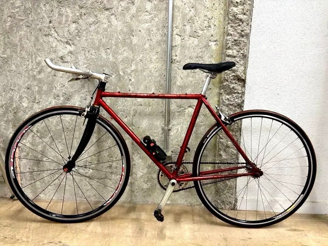 ⭕️アメリカから持ち帰ったピストスタイル自転車⭕️⭕️