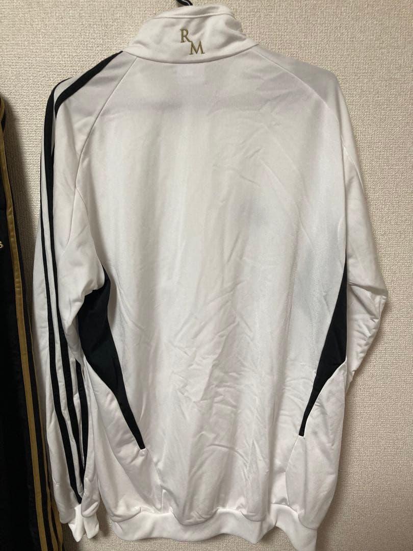 adidas レアルマドリード　上下　Oサイズ
