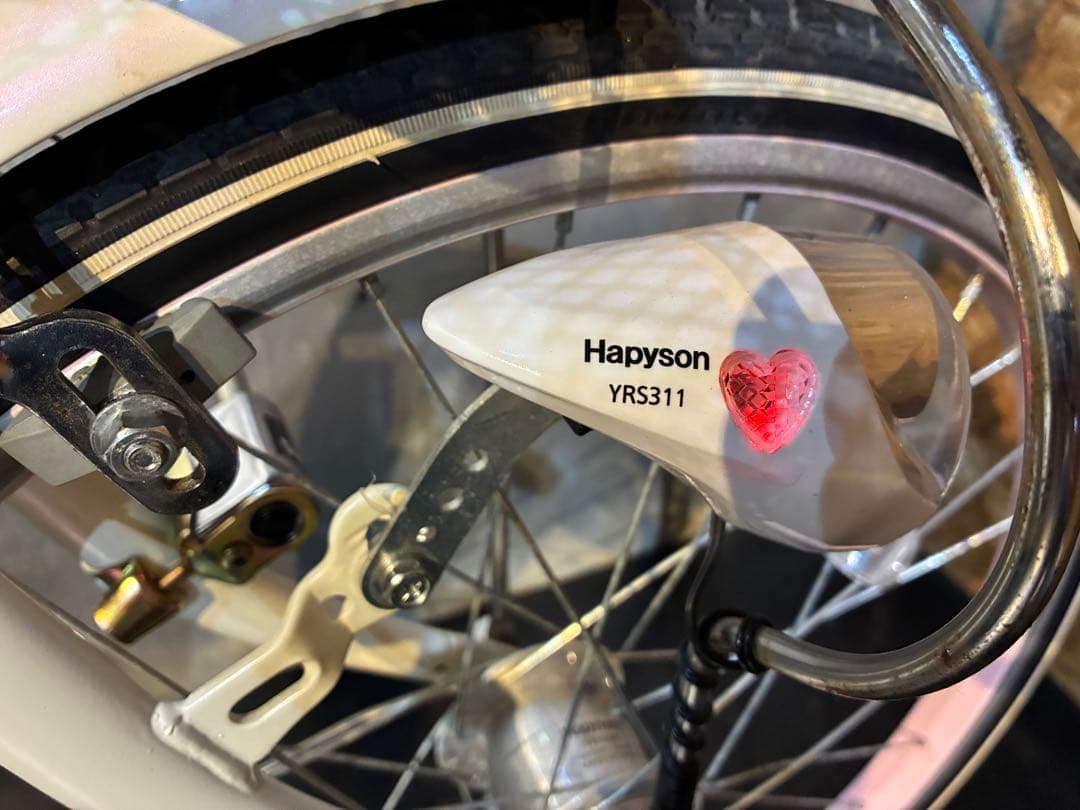 G9【大阪堺市/引取】中古自転車 子ども自転車 22インチ パープル系