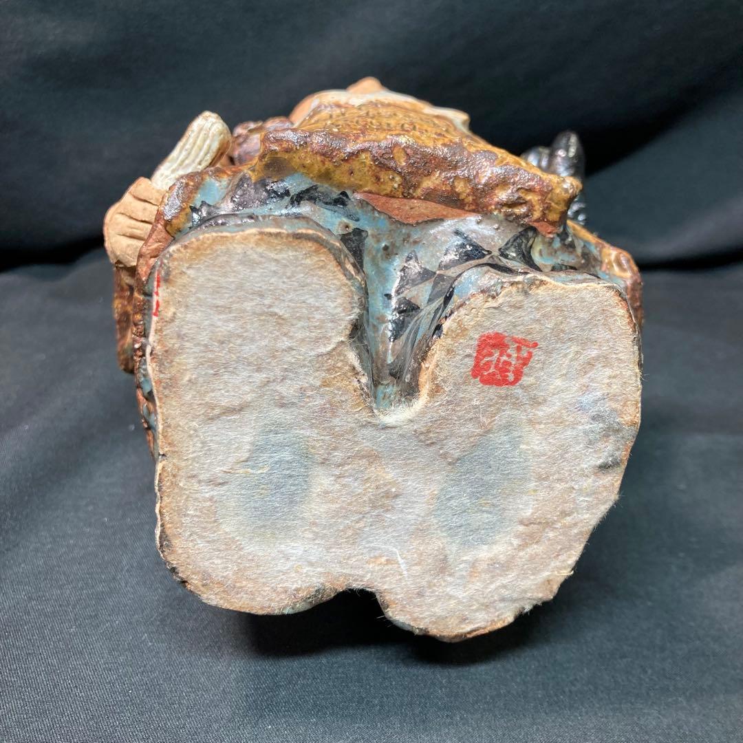 【美品】ささきようこ 陶人形 桃太郎とお供 4点セット