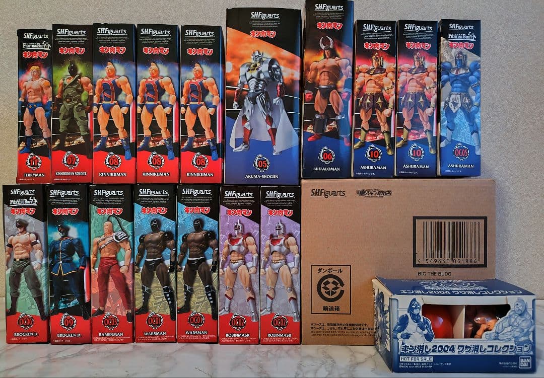BANDAI S.H.Figuarts キン肉マンシリーズ 18点(13種)