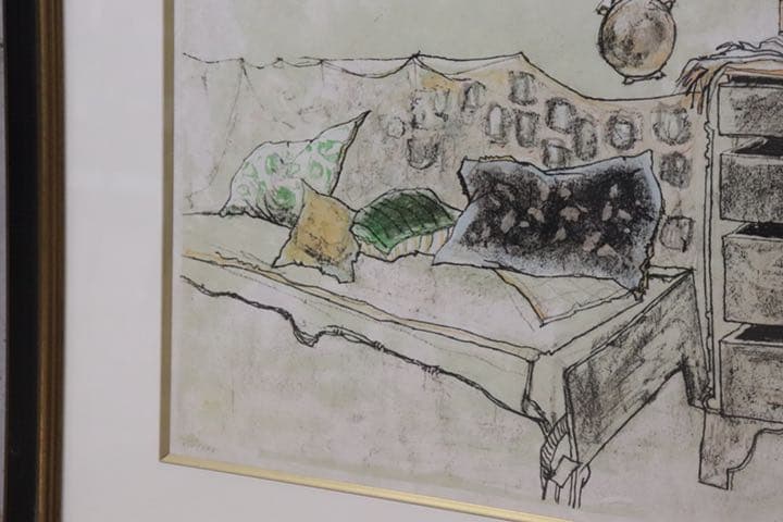 gmco1 ○ Jean Jansem ジャン ジャンセン ○ 「家具」絵画