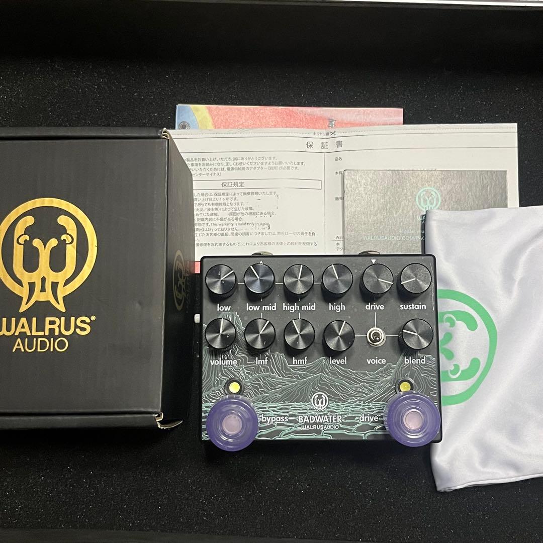 ベース Walrus Audio Badwater Bass Pre-amp/D.I.