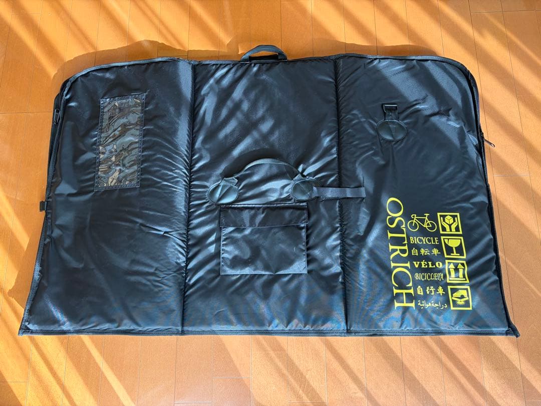 OSTRICH OS-500自転車輪行バッグ ブラック1回使用品