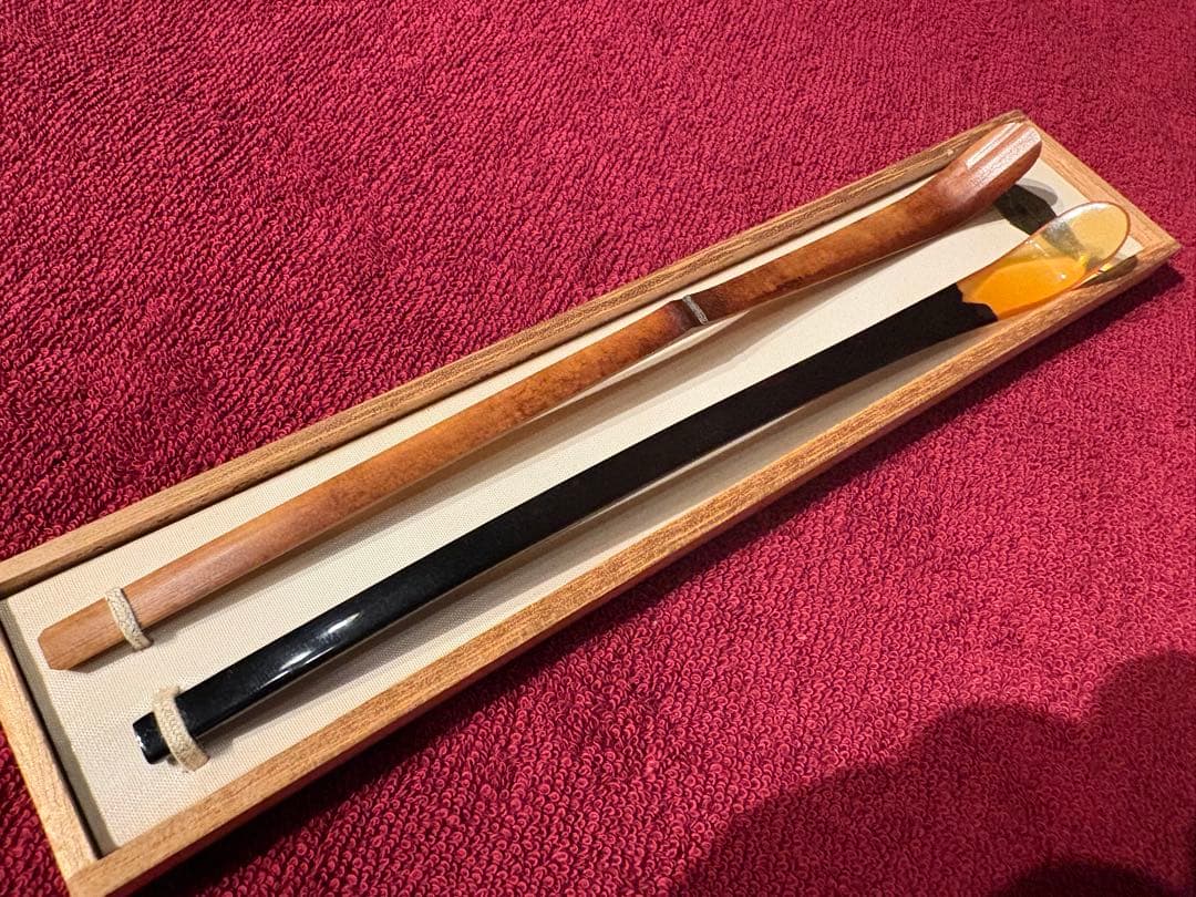 【クリスマス期間限定値下げ】　本鼈甲製 茶杓　2点セット