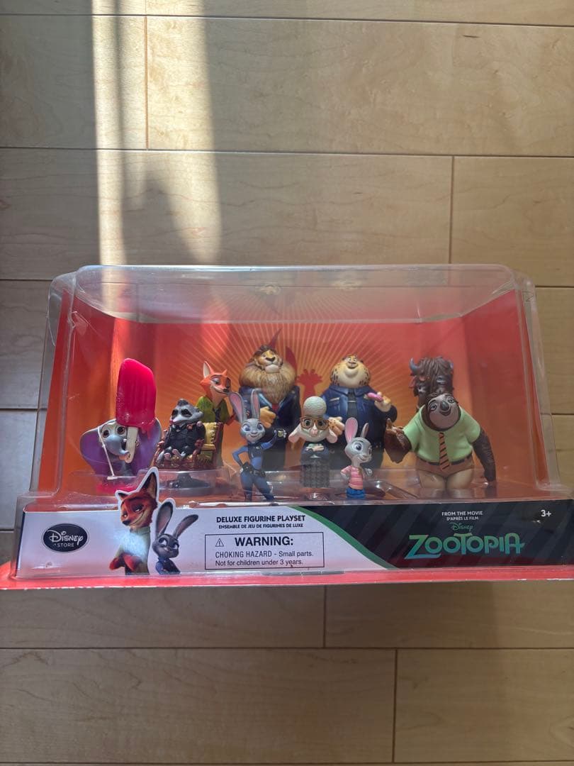 1日値下げ！早い者勝ち！激レア品。ズートピア フィギュアセット 新品未開封