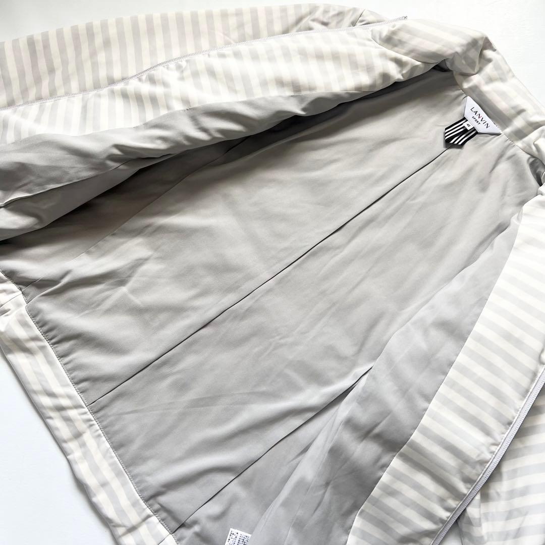 LANVIN SPORT ランバン スポール　ボーダー　ダウンジャケット　ゴルフ