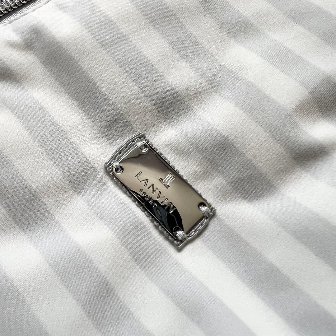 LANVIN SPORT ランバン スポール　ボーダー　ダウンジャケット　ゴルフ