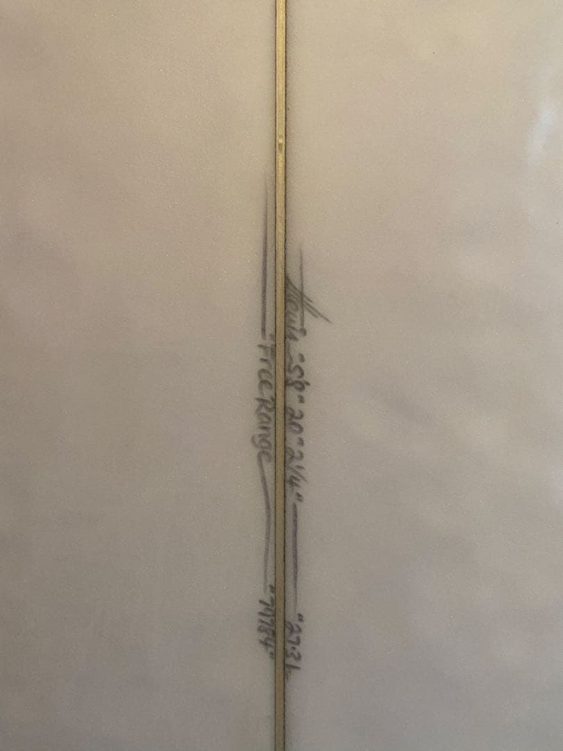 サーフボード　5.8 27L ヘイデンルイスHEIDEN LEWIS 神奈川手渡