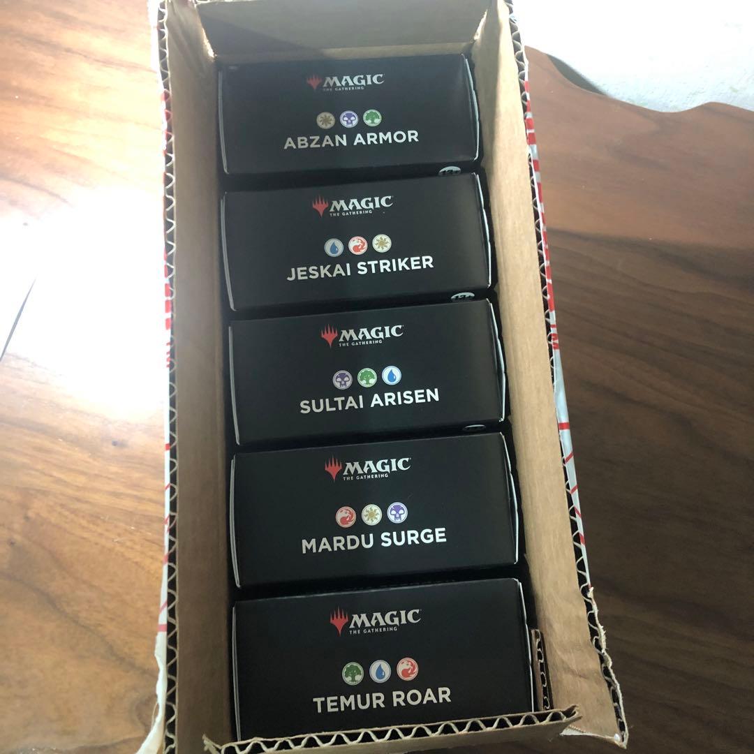 す*げ様 TARKIR COMMANDER all 5 EN タルキール統率者