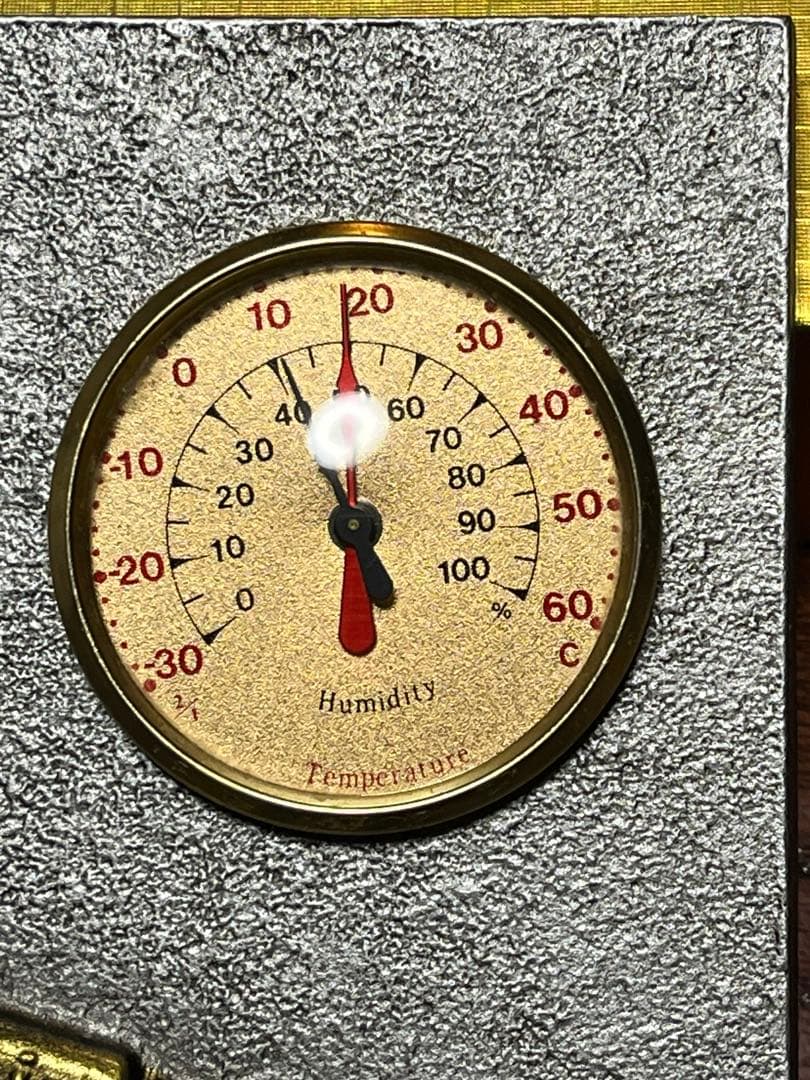 国鉄労働組合、時計、湿度計付き置き物！レアな品です！