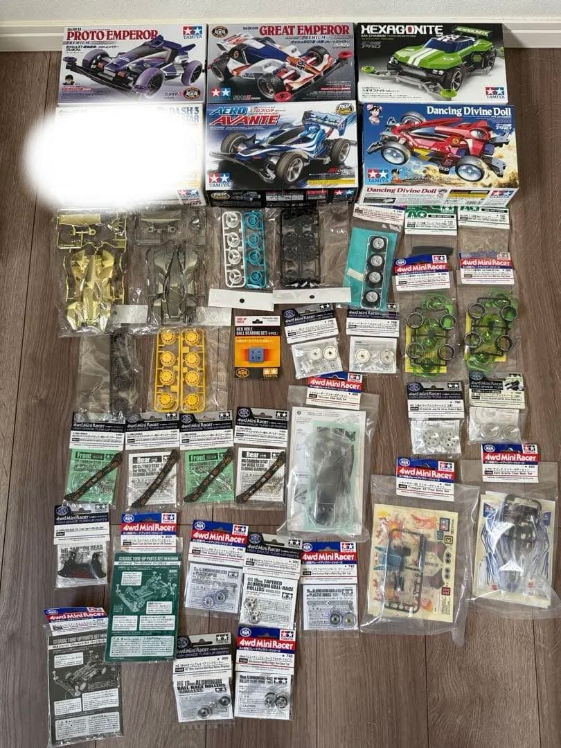 ミニ四駆　グレードアップパーツシリーズ　未使用　品詰合　スライドダンパーカーボン