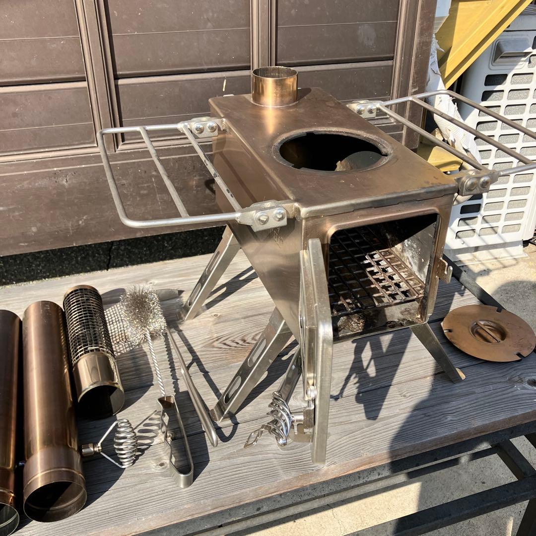 WINNERWELL Noma Sサイズ 薪ストーブ ＋延長脚セット