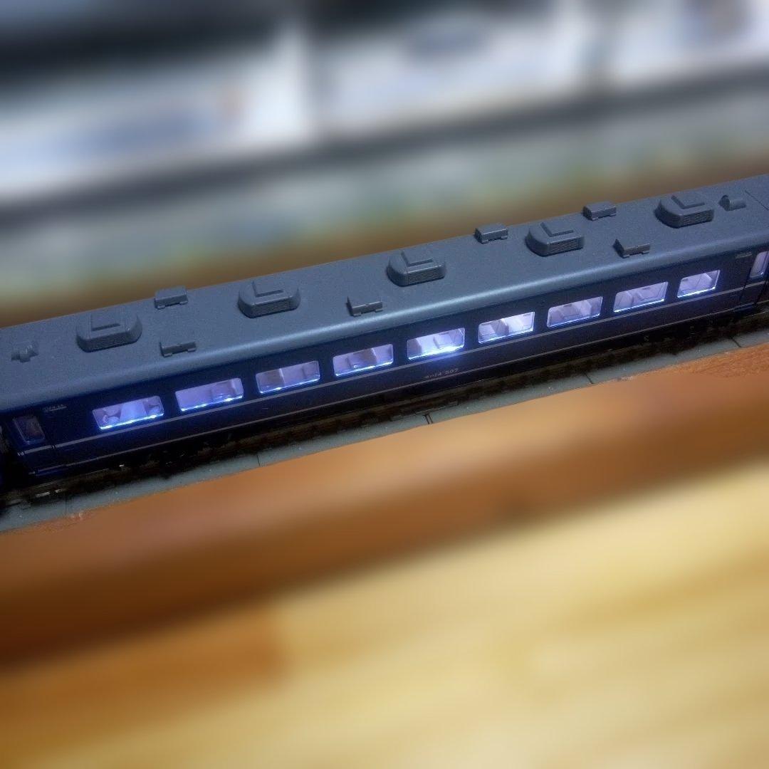 JR14-500系客車(はまなす)基本セット&DD51機関車&客室灯付