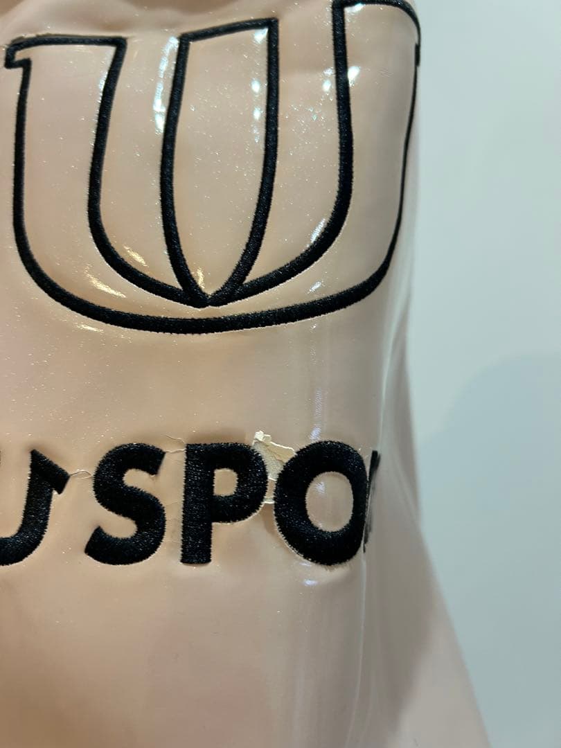 ゴルフバッグ　キャスター付　郵便バッグ付&ヘッドカバー付　pink MU