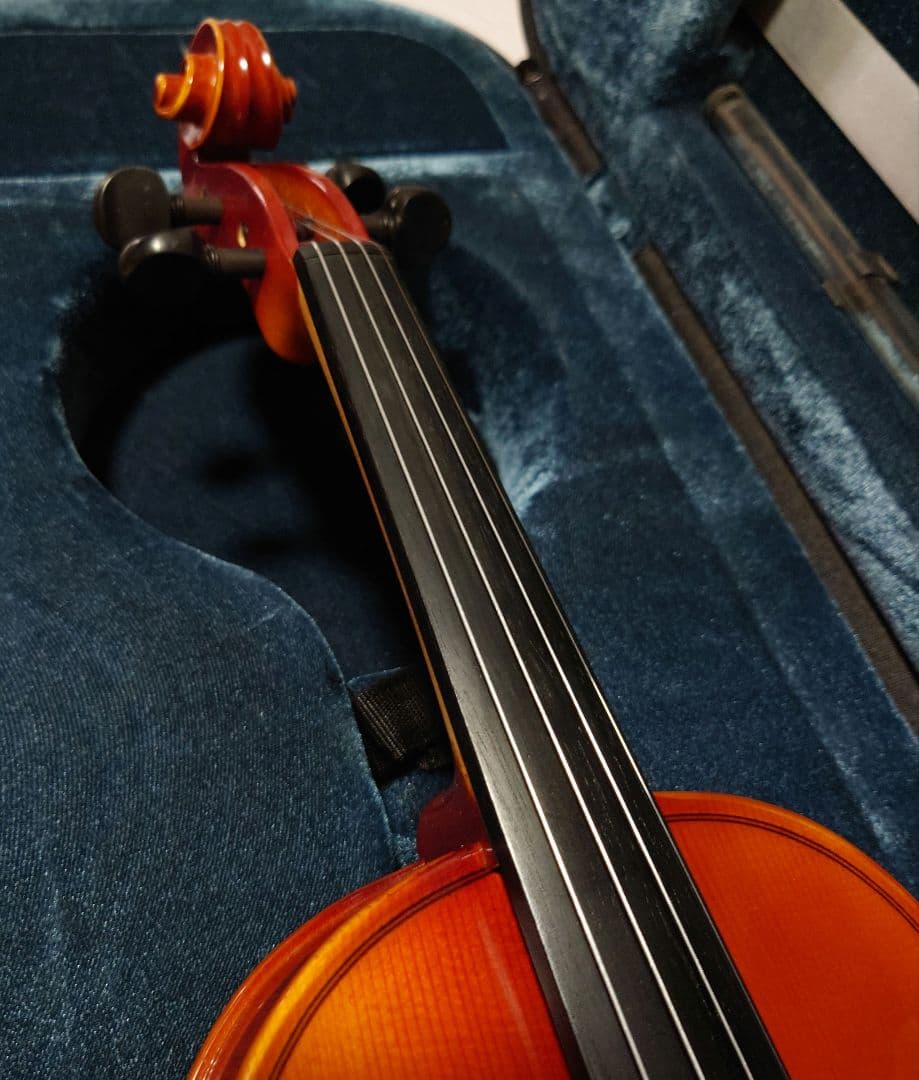 高級 バイオリン SUZUKI No.230 4/4 証明ラベル有、弓ケース付