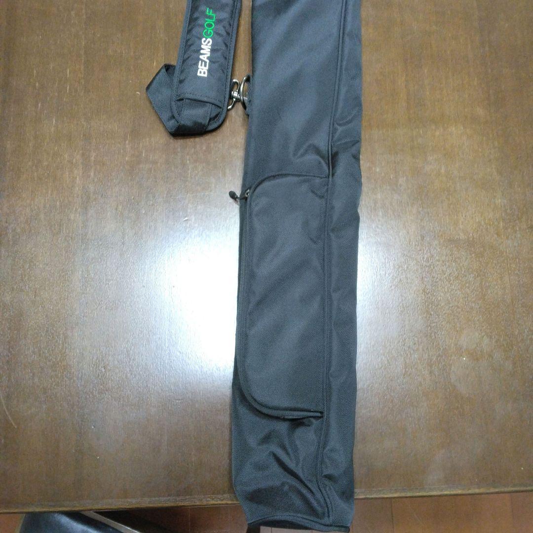 【美品】BEAMS GOLF クラブケース ブラック ゴルフバッグ 黒 ビームズ
