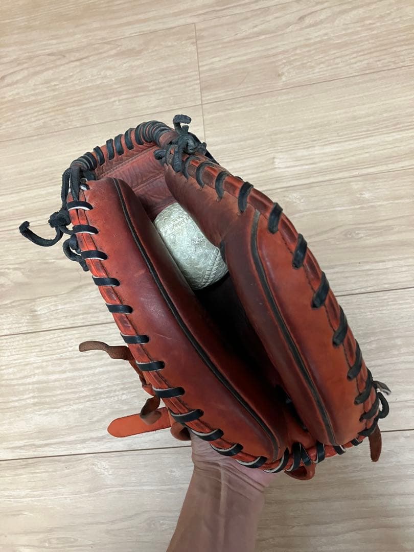 ハタケヤマ　軟式キャッチャーミット
