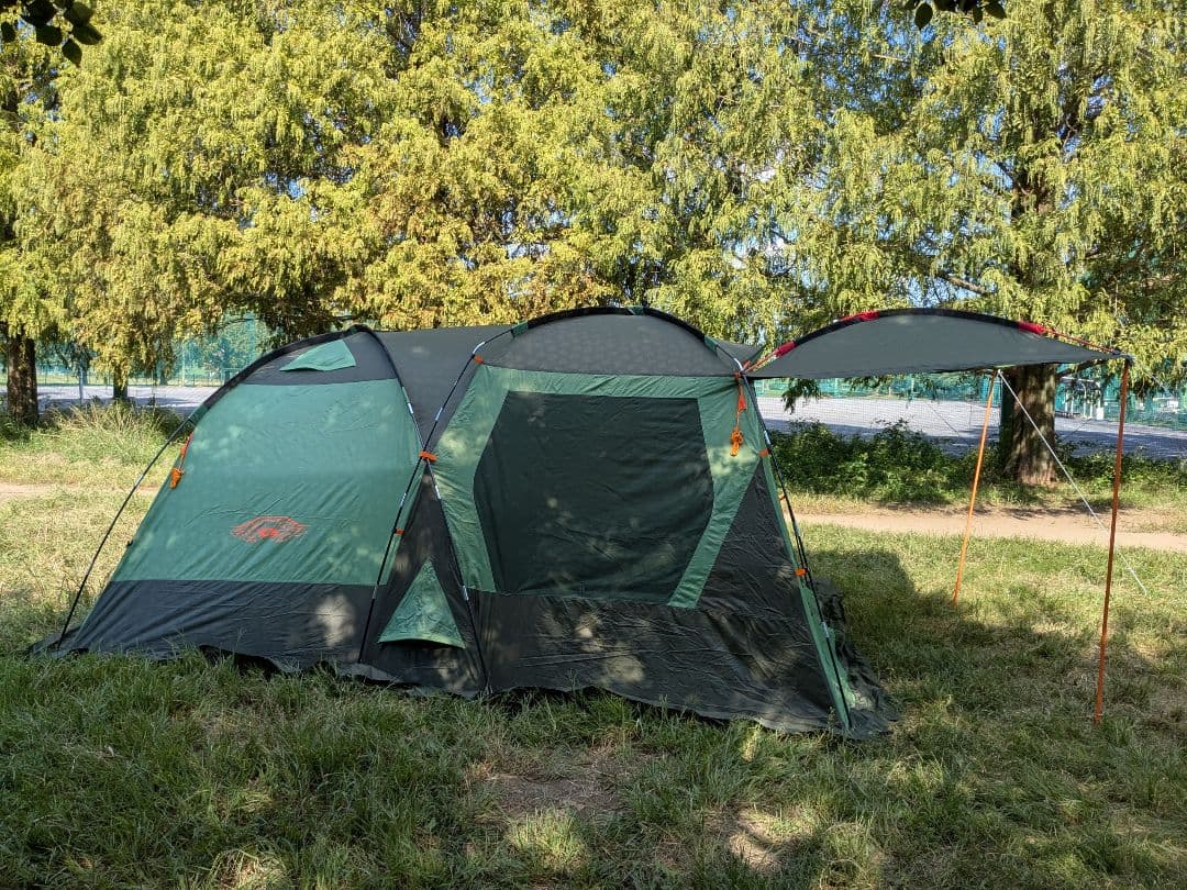 ロゴス　neos PANELドゥーブルL　ツールームテント　フロアマット付き